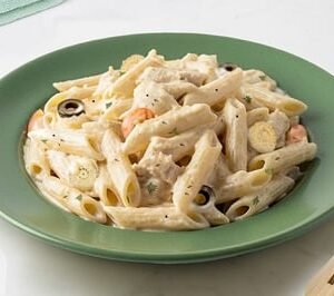 Chicken Alfredo Penne Pasta (300g Pack, Ready to Heat & Eat, Microwave ready)