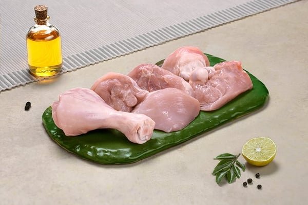 Premium Antibiotic-residue-free Chicken Thigh / Whole Leg Curry Cut(500g)