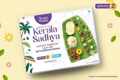 Kerala Sadhya Vegetarian Meals (Ready-To-Eat, Serves 2)